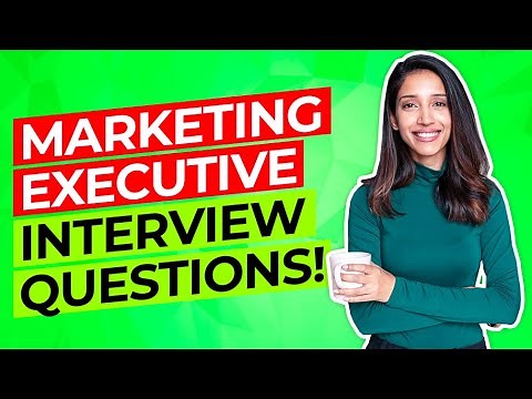 MARKETING INTERVIEW Questions & Answers! (PASS your Marketing Executive Interview!)