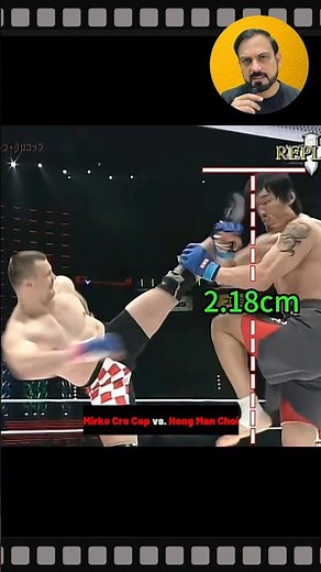 Cro Cop facing a difficult challenge against the korean giant #shorts