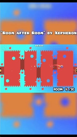 The Easiest Room Based Platformer Demons in Geometry Dash! #shorts #geometrydash