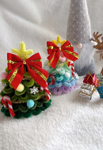 モールで作る激かわクリスマスツリーの作り方