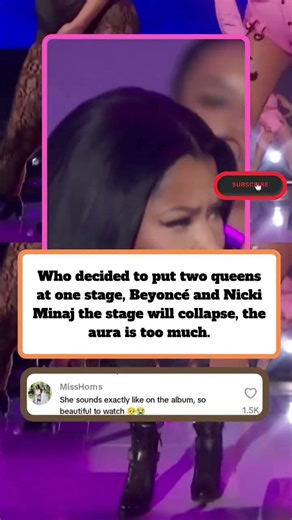 Beyonce ft Nicki Minaj #performence #concert #universe