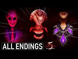 Dark Deception Chapter 5 - All 4 Endings (Good, Bad, True S-Rank) + 2 Extra Endings Explained!