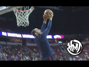 Steph Curry SICK Dunks In Warmups at USA But Knows His Limits