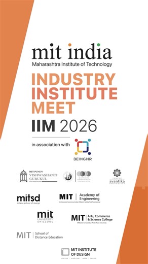 MIT School of Distance Education on Instagram: "MIT India presents Industry – Institute Meet (IIM) 2026 🤝🎓 In association with Hyderabad, Vision in Motion A strategic convergence of industry, academia, startups, and innovation leaders – driving collaboration and real-world impact. 📍 T-Hub, Hyderabad | 🗓 20 January 2026 Grateful to our leadership for their vision and continued support 🙏 Prof. Dr. Vishwanath D. Karad - Founder & Chief Patron Dr. Sunil Karad - Treasurer & Trustee #IIM2026 #MIT
