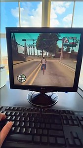 GTA San Andreas gameplay on my Alienware Time Machine PC #retrogaming #pcgaming #retropc