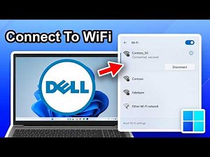 How To Connect To WiFi on Dell Laptop (Step By Step)