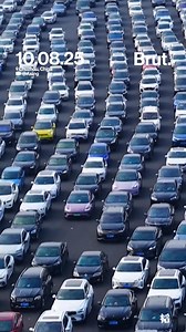 19K views · 141 reactions | Drivers waited 24 hours in a traffic at China's largest toll road station this week. The gate, located in Anhui Province, was packed with thousands of cars as millions of people traveled home from the national 8-day holiday known as "The Golden Week." #China #Traffic #TrafficJam | Brut | Facebook