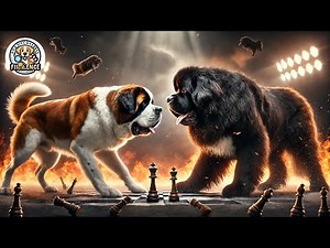 Saint Bernard vs. Newfoundland: The Ultimate Showdown of Power and Agility