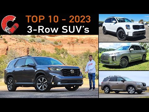 BEST 3-Row SUVs for 2023! | Top 10 Reviewed & Ranked!