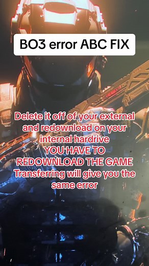 Blackops 3 ABC error fix on xbox #gaming #bo3 #xbox #callofduty