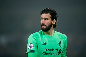 Alisson Becker goes joint top of Premier League Golden Glove chart