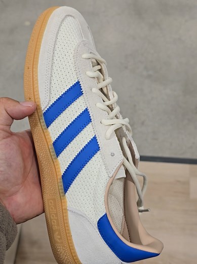 adidas Handball Spezial: Cream White & Blue Retro Style