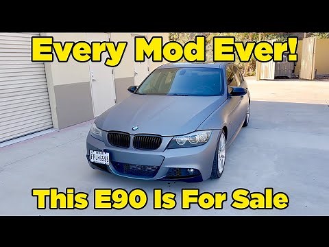 All The Mods I've Ever Done To My E90 BMW! Took 8 Years!