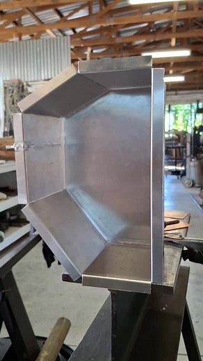 Welding up some stowage cubbies that'll fit under doors on the 300SLR 😎 | The Garage Metalshaping Studio