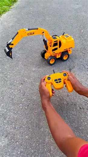 Remote Controlled Excavator Construction Vehicle #shorts