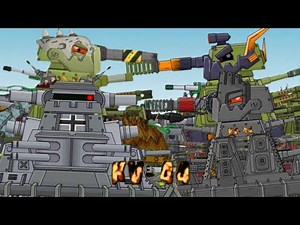 All Episodes of KV 44///The Legend?!?///Cartoon About Tanks.