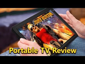 Portable 12.1" LED HD TV, Unboxing & Review