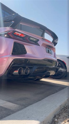 Epic C8 Corvette Exhaust Cold Start Sound - Must Hear! 💨 #Stingray”