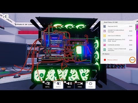 How To Water Cool Your PC In PC Building Simulator