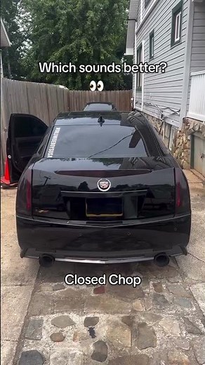 Cammed Cadillac CTS-V with valved exhaust 😮‍💨😮‍💨what do yall think??