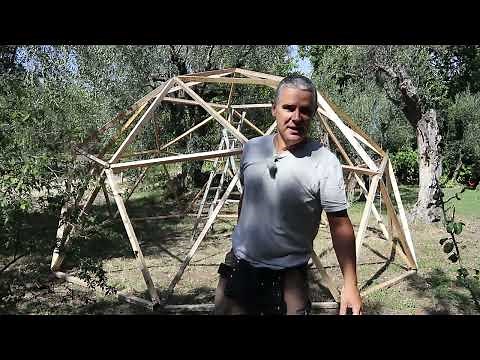 Dôme géodésique 2V: comment construire un dome de fréquence 2 avec les connecteurs DOMESTAR