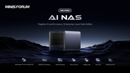 14K views |  Experience next-gen, AI-powered storage with Minisforum...