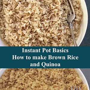 72K views · 58 reactions | Learn how to make perfect brown basmati rice and quinoa using your Instant Pot Pressure Cooker. The video explains 2 methos, pot in pot method is for cooking smaller quantiites while main pot method works great for making larger quantiites. Recipes: https://ministryofcurry.com/instant-pot-quinoa/ https://ministryofcurry.com/instant-pot-brown-rice/ #ministryofcurry #instantpot | Ministry of Curry | Facebook