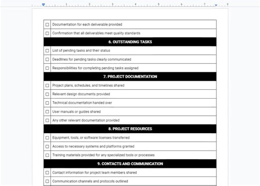 Project Handover Checklist, Project Transfer Checklist, Project Transition Checklist, Transfer of Responsibilities, Project Handoff Guide - Etsy Australia