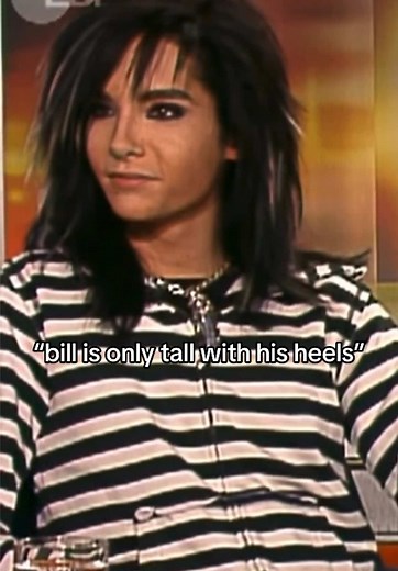 Bill Kaulitz Heels Contrast: Before vs With Heels