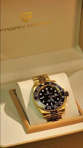 Pagani Design PD-1662 GMT | Automatic NH34 GMT Watch with Sapphire Crystal & Ceramic Bezel
