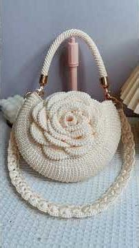 Trendy Crochet Handbag Making at Home | Full Tutorial#crochetlover#crochetideas