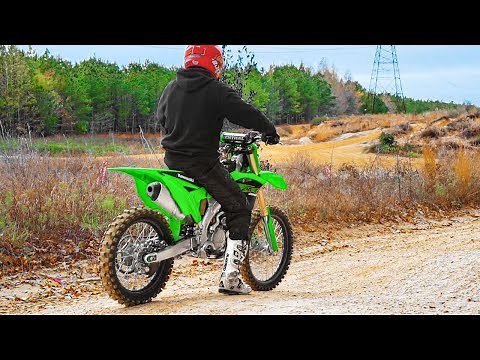 Riding My 2020 Kawasaki KX250F