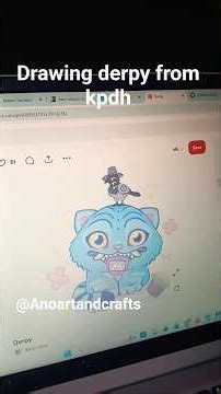Drawing derpy from kpdh #kpopdemonhunter #art #artandcraft #artdrawing #cutedrawing #draw #artist