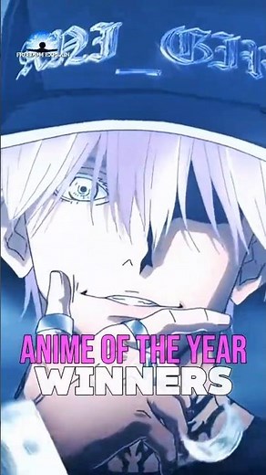 Every Anime of the Year Winner in History 👑 #anime #animeshorts
