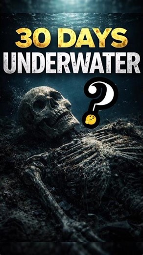 30 Days Underwater… This Is What Happens 😨 #shorts #short #facts #usa #education #science #viral