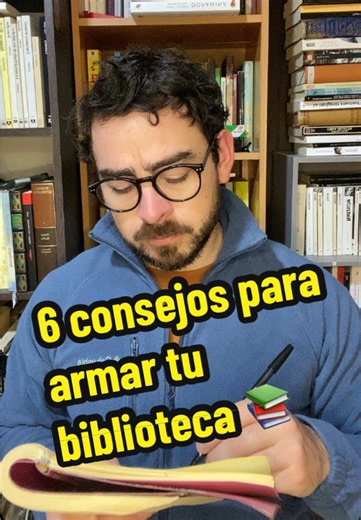 6 consejos para armar tu biblioteca. El sexto es el mejor :) #booktok #biblioteca #books #booklover #booksbooksbooks