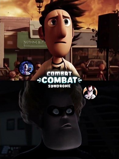 Syndrome Vs Flint Lockwood #meme #edit #disney #sony #incredibles #meatballs