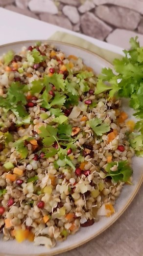 21K views · 23 reactions | Sprouted Lentil Hazelnut Salad... a must...