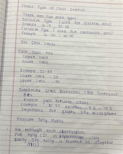 Enlist steps for constructing frequency distribution #viral