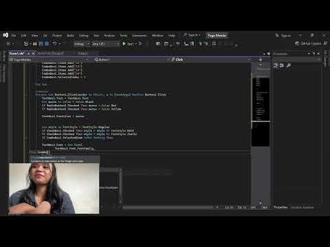Tugas Pemograman Visual Meiske Indriani.L