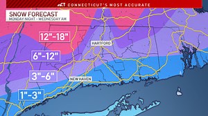 Tracking a Major Nor'Easter That Could Bring Over a Foot of Snow to Parts of Conn.