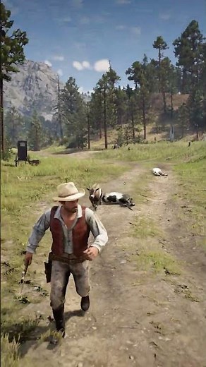 Survival Skill in Red Dead Redemption 2 P 1343 #rdr2 #gaming #shorts
