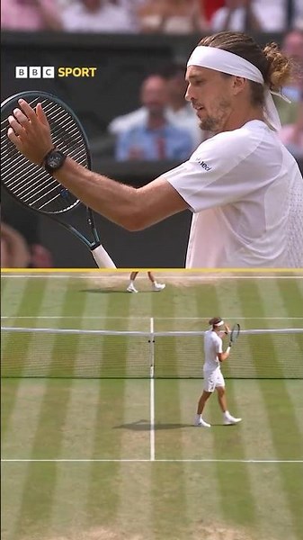 ZVEREV APPLAUDS FERY AFTER SAVING THREE BREAK POINTS