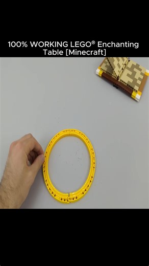 100% WORKING LEGO® Enchanting Table [Minecraft]