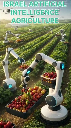 🔥 "How ISRAEL Uses Artificial Intelligence to Grow Food in the DESERT 🌱🤖🇮🇱 | Full Story 2025"
