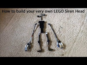 How To Build a LEGO Siren Head Tutorial