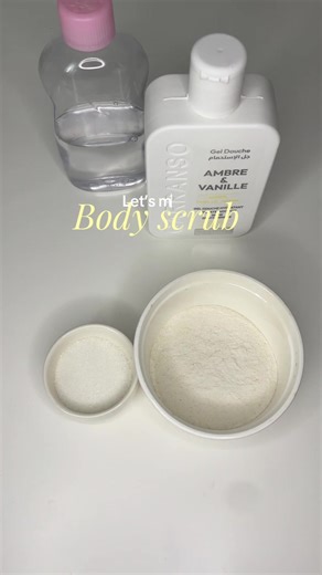 Homemade Vanilla Body Scrub Recipe