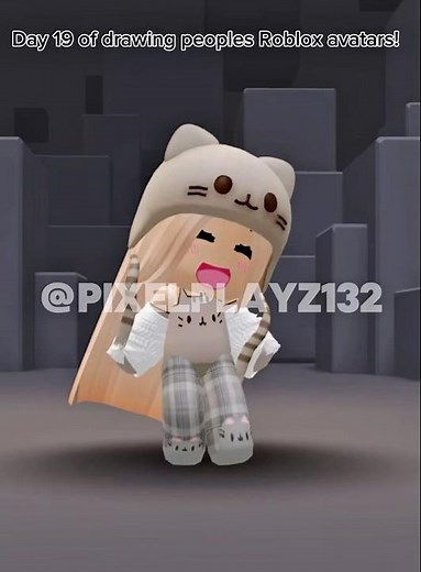 Day 19 of drawing peoples Roblox avatars!