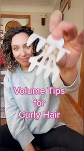 1.3M views · 4K reactions | Volume tips for curly hair- Curl Keeper Roller Jaw Clamps to root clip, scalp massage, and pick! #curlygirl #hairtransformation #hairtutorial #hairroutine #beforeandafterhair #womenover30 #wavyhair #beforeandafter #curlyhair #volumehair | Nikki_With_The_Good_Curls | Facebook