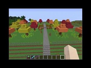 Minecraft Autumn park